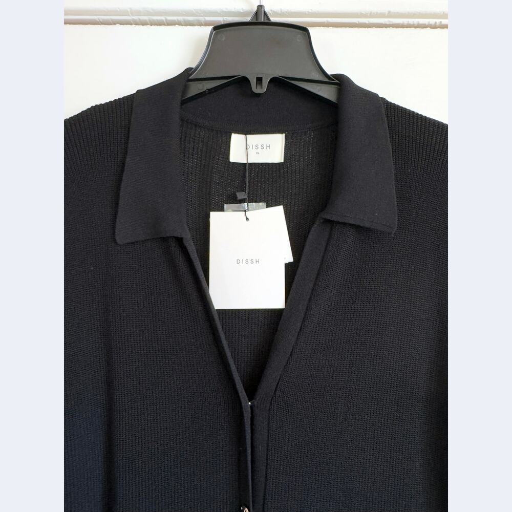 DISSH Black Button-Front Maxi Dress - Picture 4 of 9